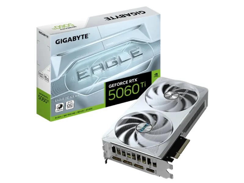 nVidia GeForce RTX 5060 Ti EAGLE 8GB 128bit GV-N506TEAGLEOC ICE-8GD rev. 1.0 grafička karta