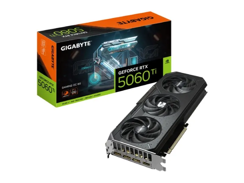 nVidia GeForce RTX 5060 Ti GAMING 8GB 128bit GV-N506TGAMING OC-8GD rev. 1.0 grafička karta