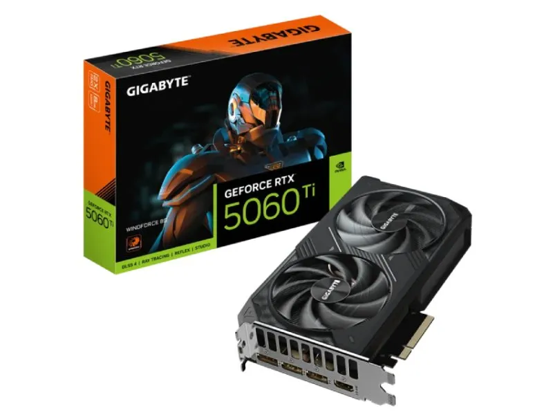 nVidia GeForce RTX 5060 Ti WINDFORCE 8GB 128bit GV-N506TWF2-8GD rev. 1.0 grafička karta