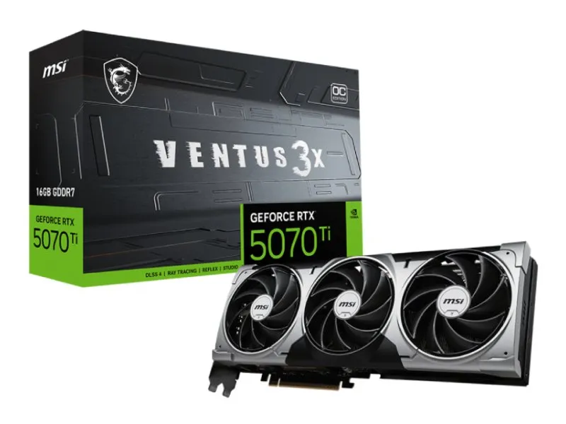 nVidia GeForce RTX 5070 Ti 16G VENTUS 3X OC 256bit
