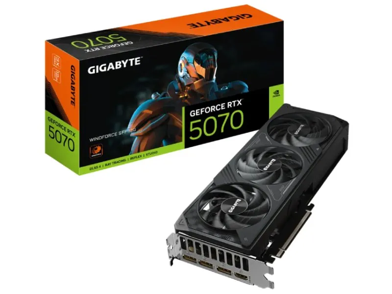 nVidia GeForce RTX 5070 WINDFORCE 12GB 192bit GV-N5070WF3-12GD rev. 1.0 grafička karta