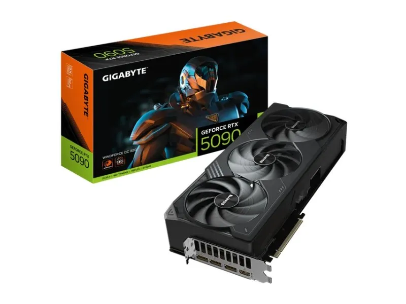 nVidia GeForce RTX 5090 WINDFORCE OC 32GB 512bit GV-N5090WF3OC-32GD
