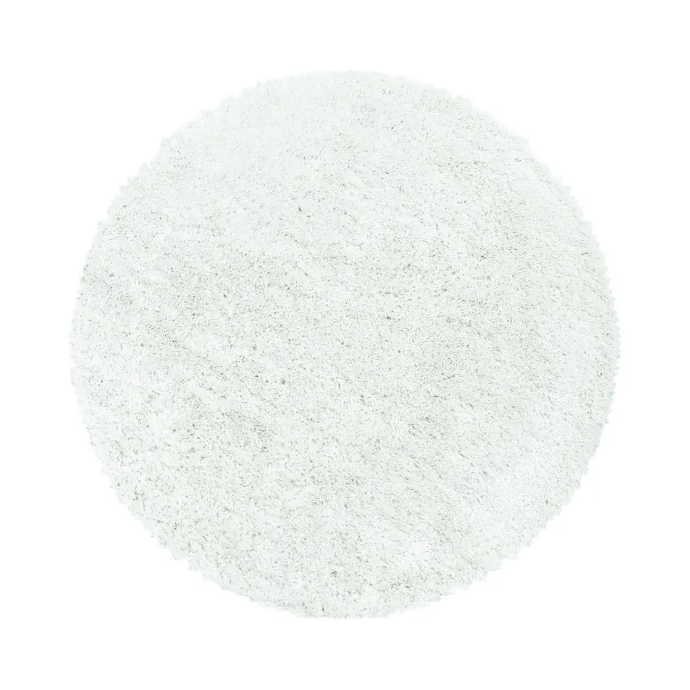Okrugli tepih Fluffy 3500 White 120 x 120 (743CDY1711)