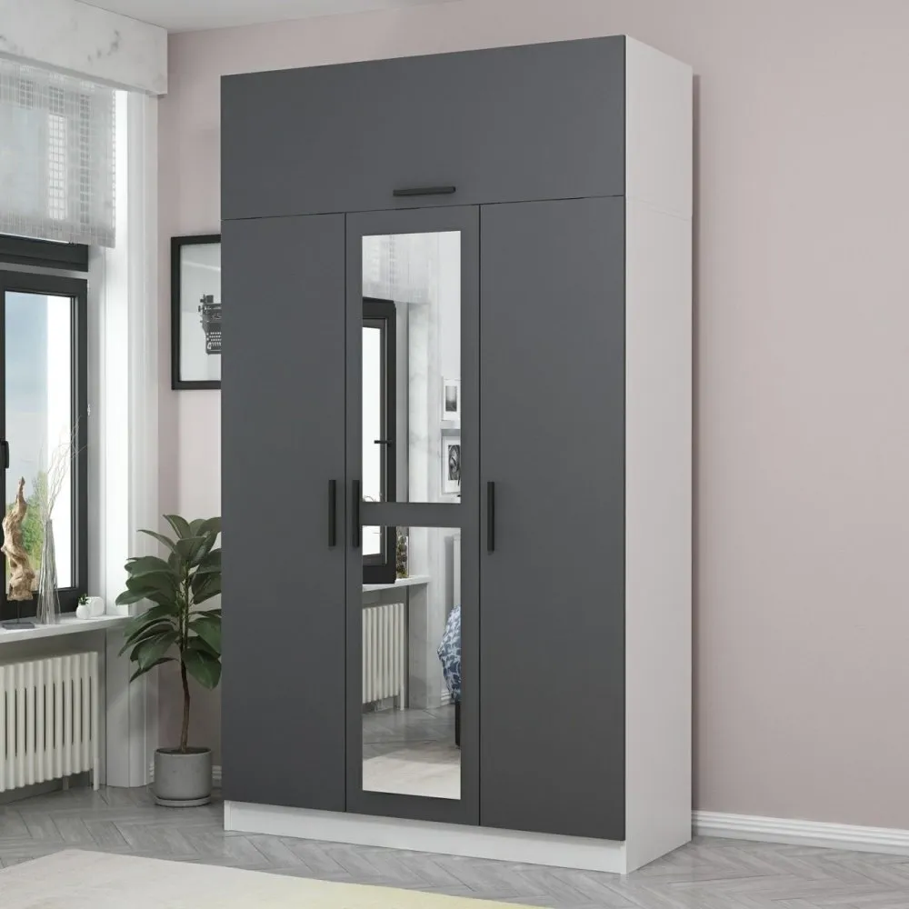 Ormar Minar 3 Kapak 255 Anthracite White (506MNR2412)
