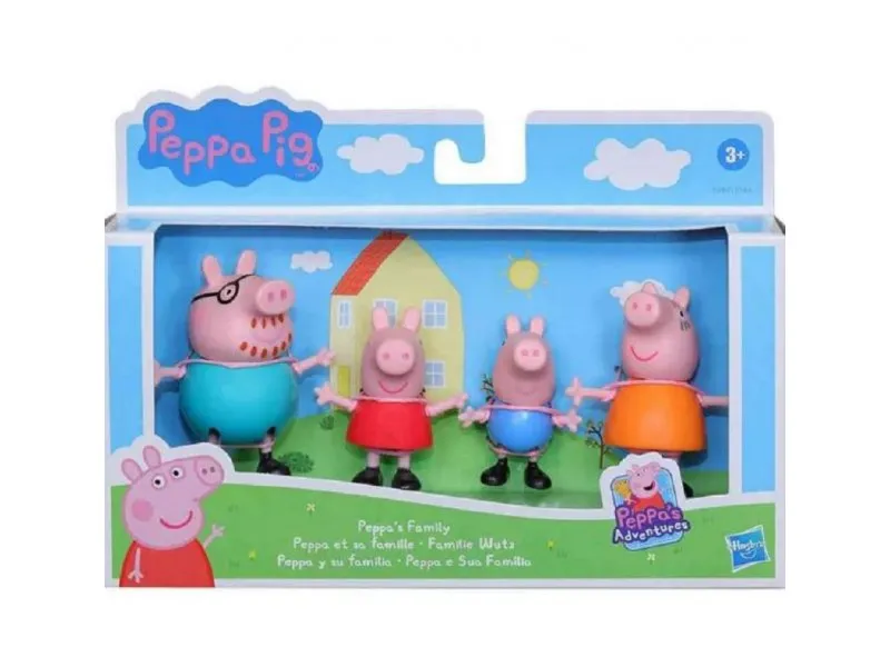 Peppa pig family set