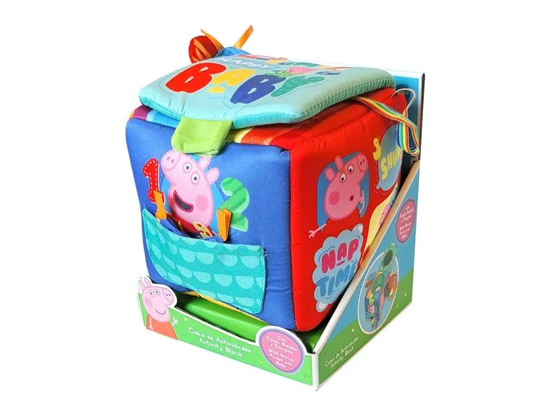 Peppa Prase plišana aktiviti kocka