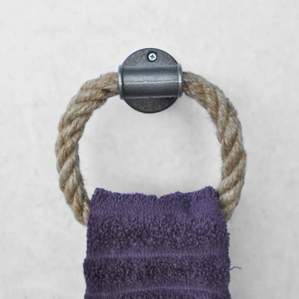 Pipe Hook čiviluk u sivoj boji Boruraf097