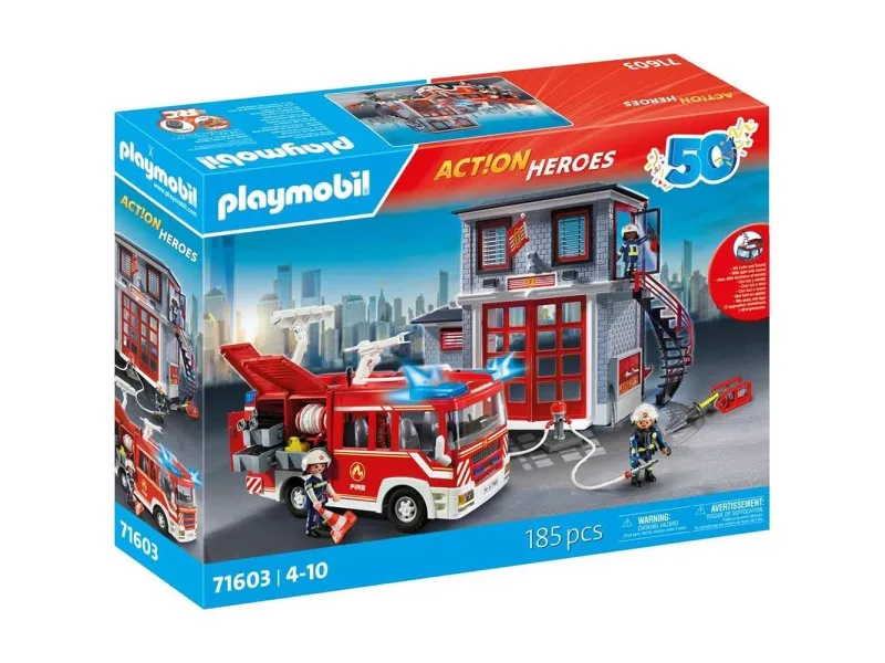 Playmobil Action Heroes Vatrogasna stanica