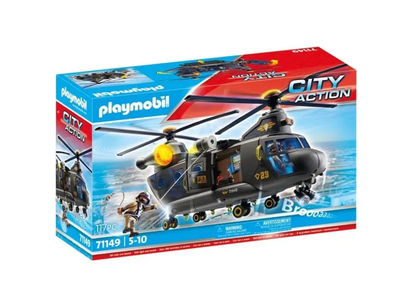 Playmobil City action Policijski helikopter