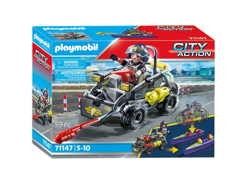 Playmobil City action Vozilo kvad za plažu