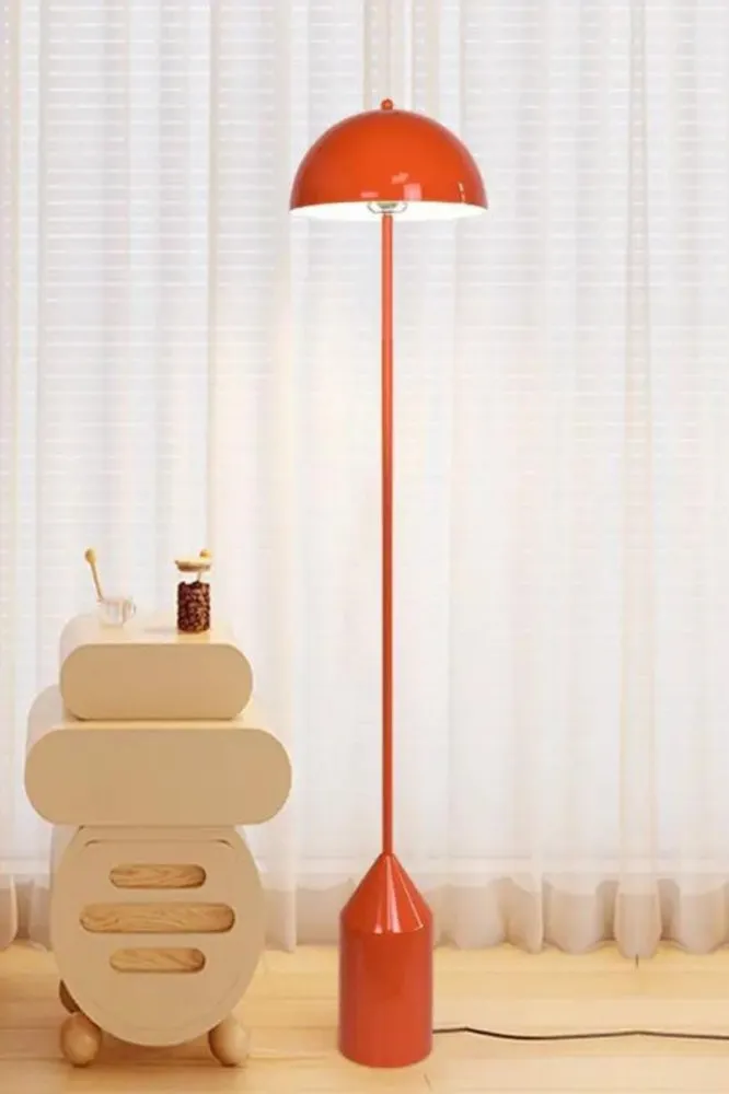 Podna lampa Mushroom Orange
