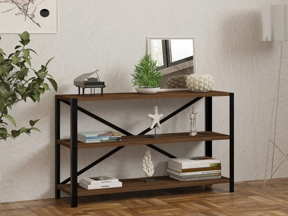 Polica za knjige Derby Walnut