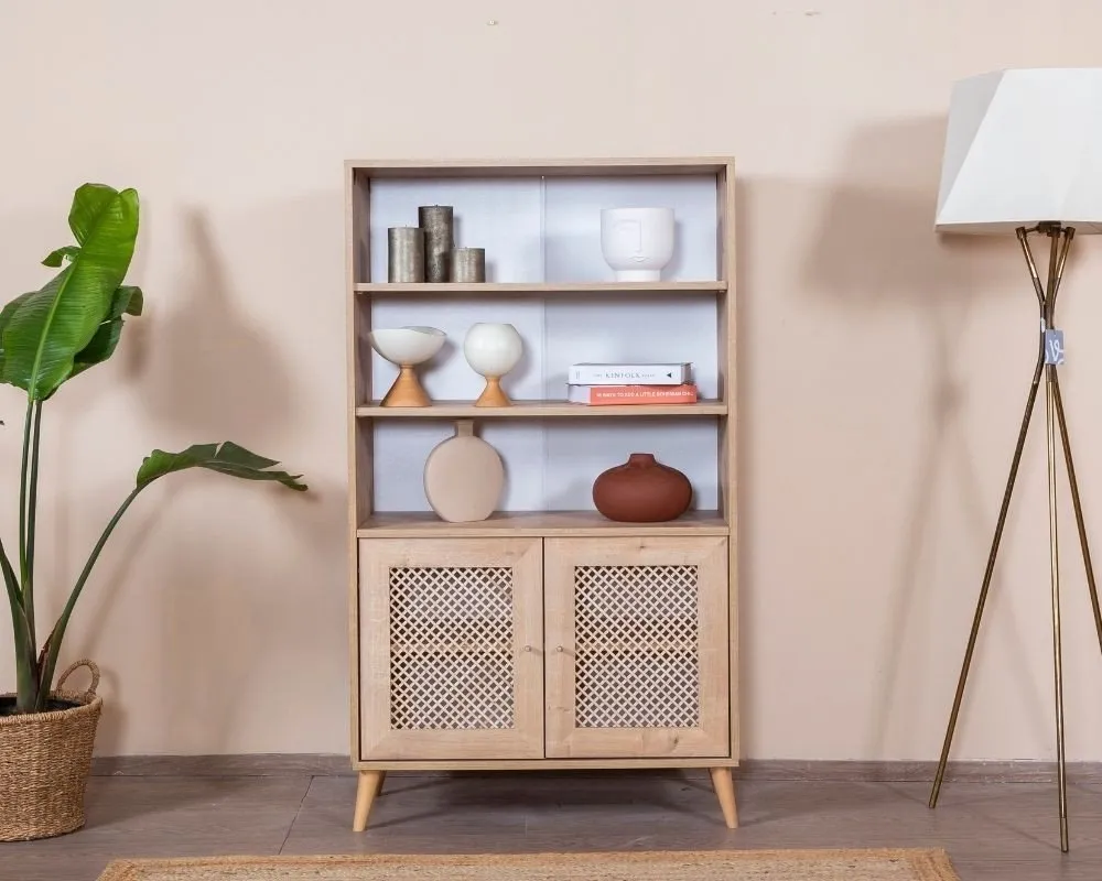 Polica za knjige Goose White Oak v2