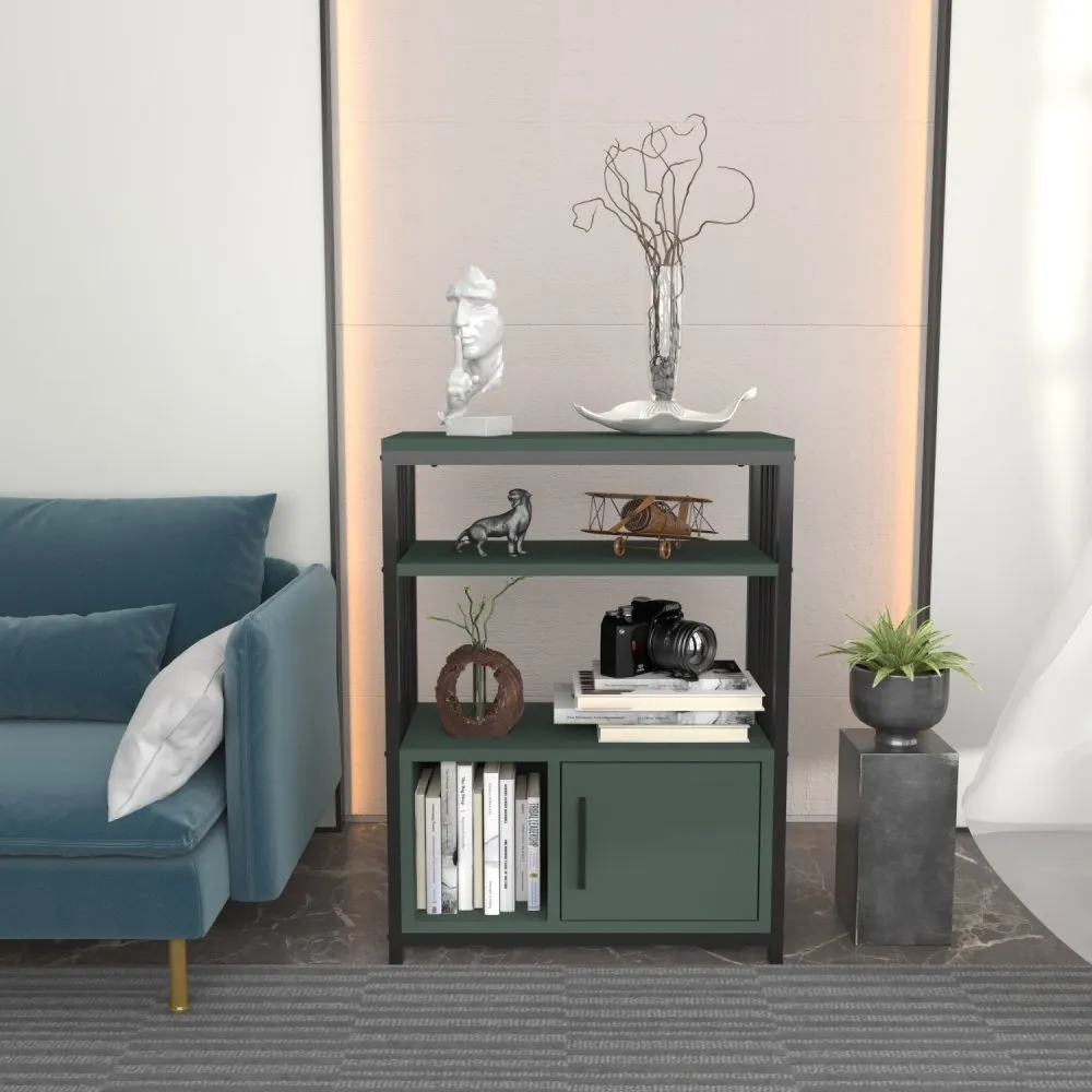 Polica za knjige Letos Green Black