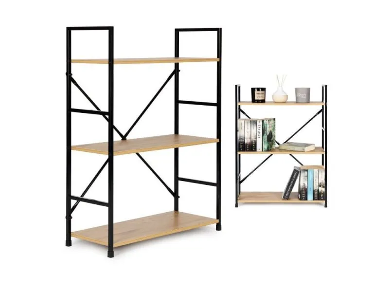 Polica za knjige Loft 3 (CWJ602480LGO)
