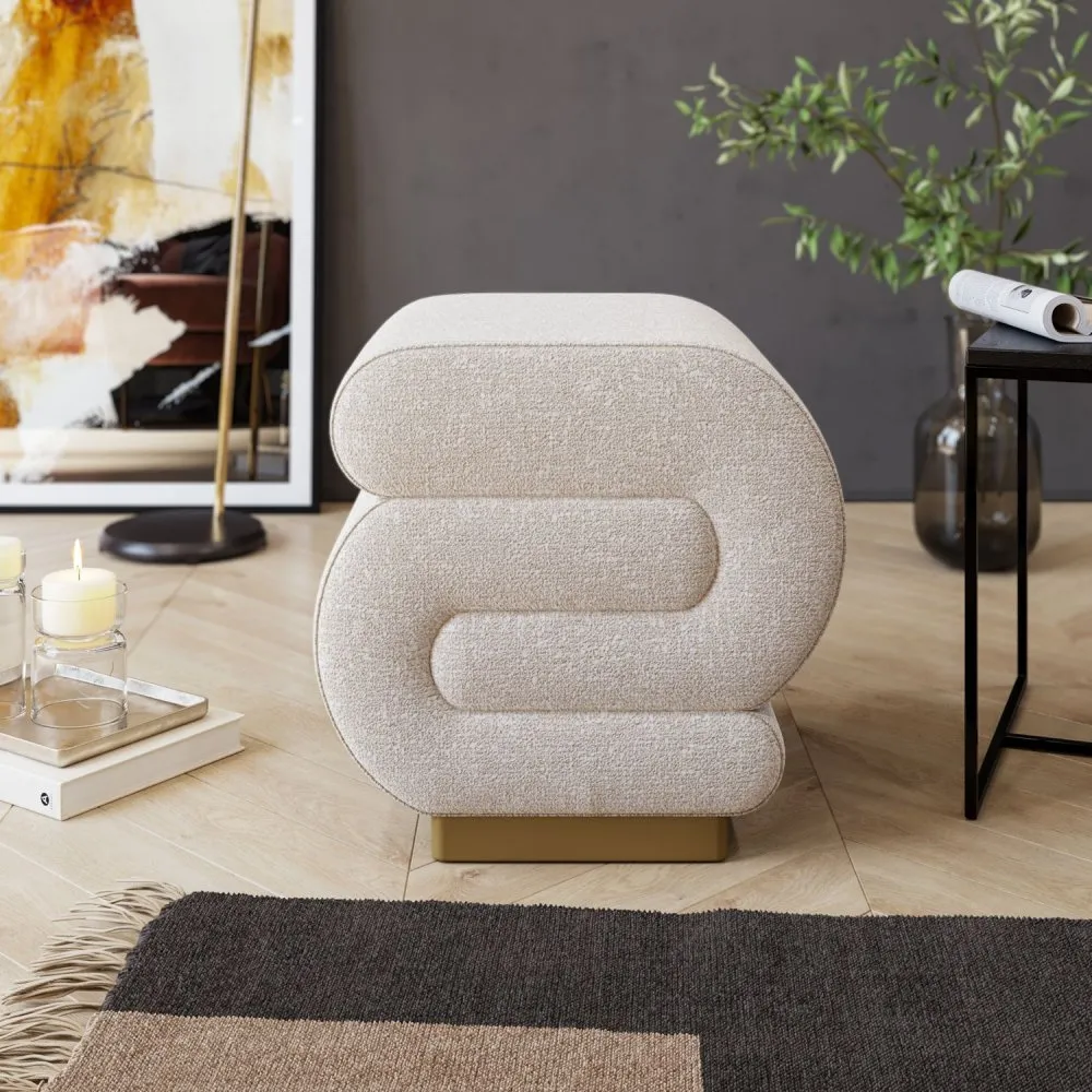 Pouffe Sally Cream