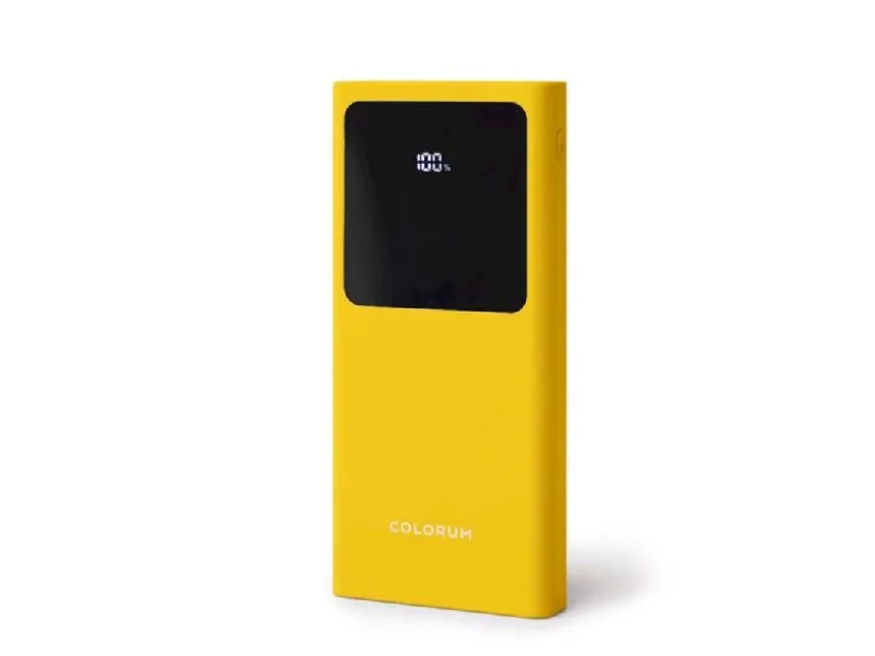 Power bank 10 000 mAh Žuti