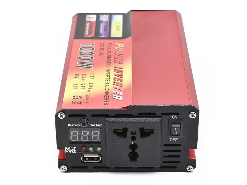 Power inverter 12V-220V 1000W KT-PR1000 01-731