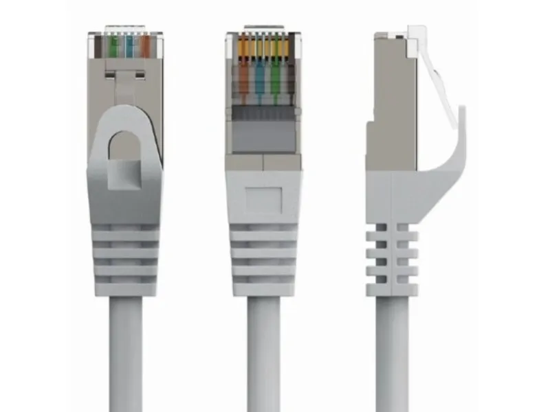 PP6A-LSZHCU-0.5M Mrezni kabl, SFTP CAT.6A BAKARNI LSZH Patch cord 0.5m Grey