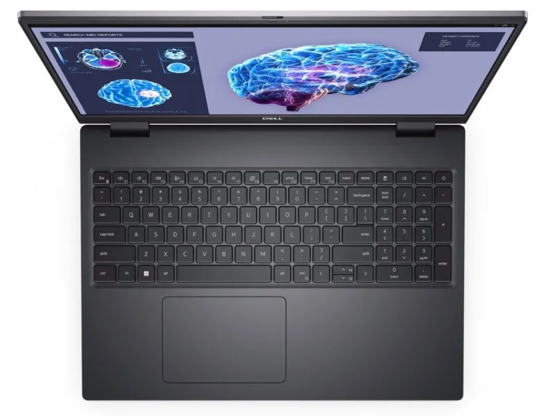 Precision M7680 (FHD+ 500nits, i7-13850HX, 32GB, 1TB SSD, RTX 3500 12GB, Backlit, FP, SC, Win 11 Pro)