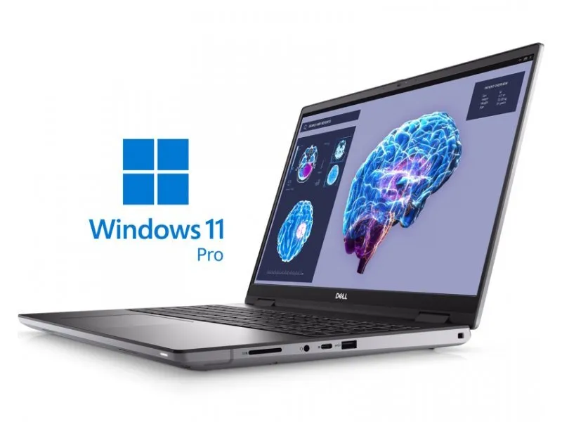 Precision M7680 (FHD+ 500nits, i9-13950HX, 32GB, 1TB SSD, RTX 3050 12GB, Backlit, FP, SC, Win 11 Pro)