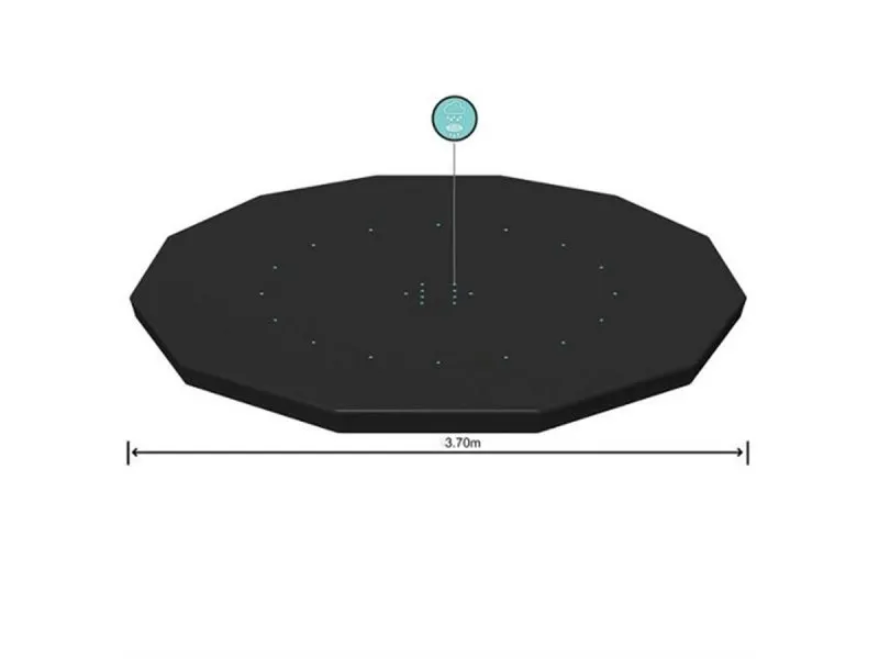 Prekrivač za bazen 366cm