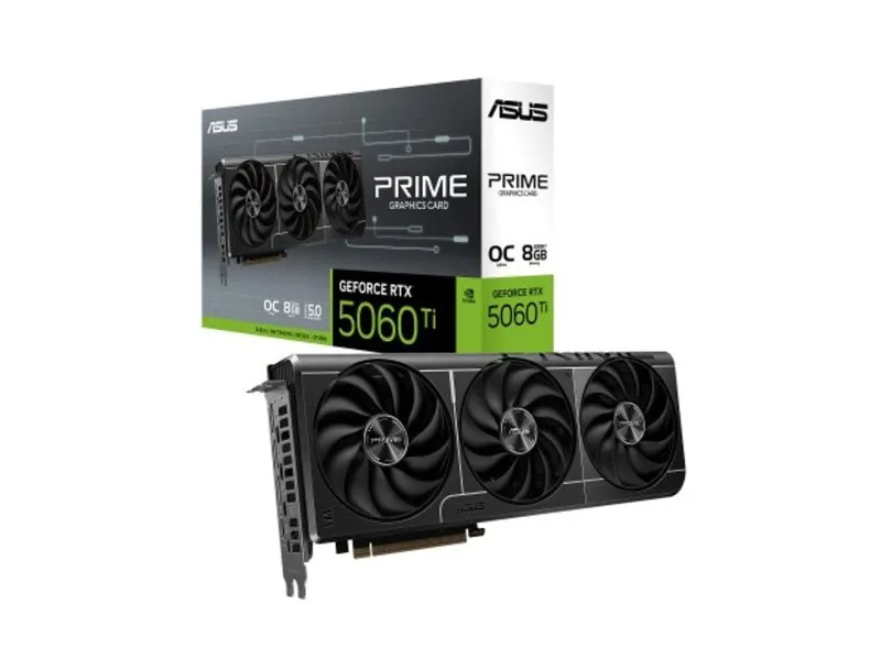 PRIME GeForce RTX™ 5060 Ti 8GB GDDR7 OC Edition PRIME-RTX5060TI-O8G