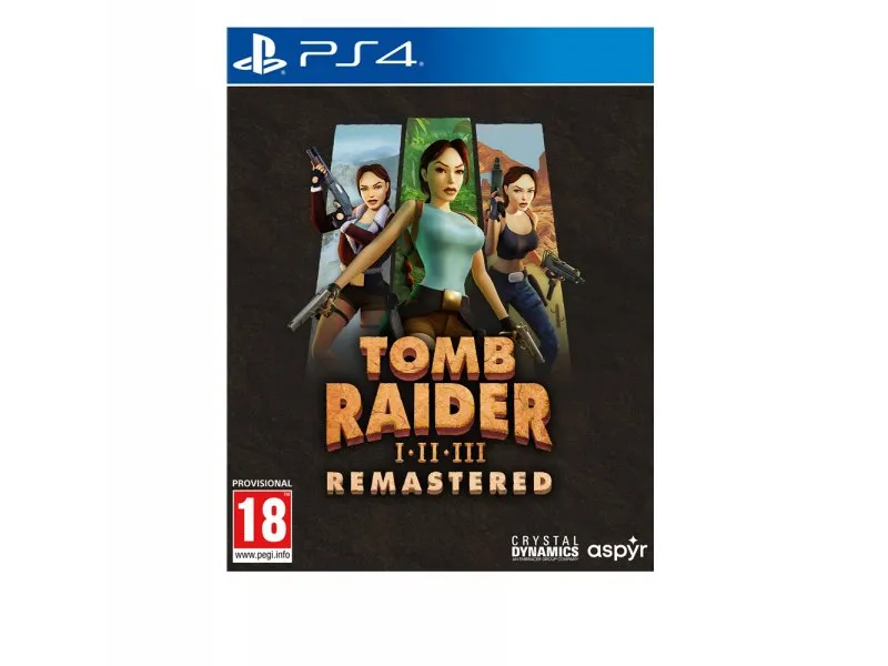 PS4, Tomb Raider (I-II-III) Remastered Starring Lara Croft