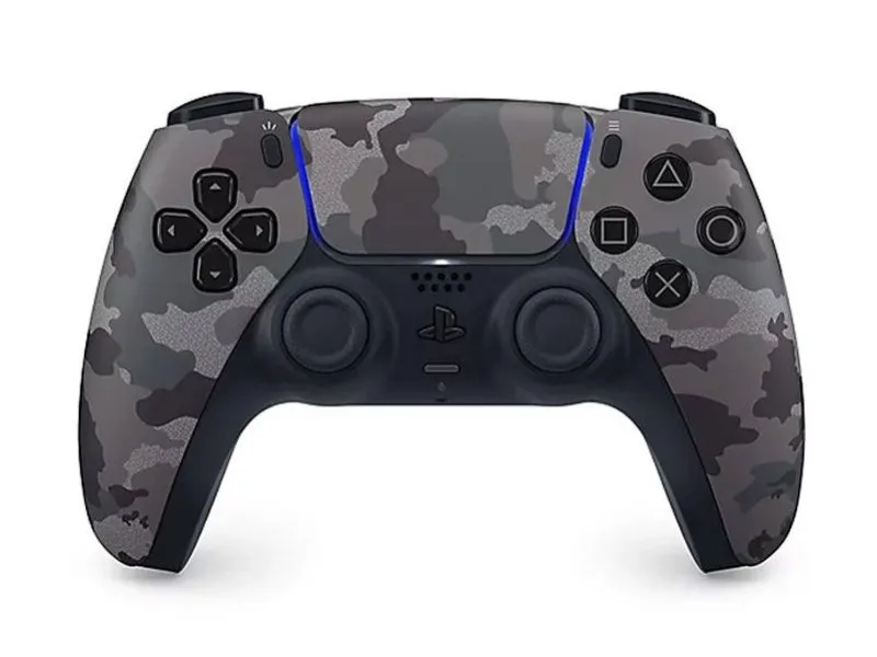 PS5 DualSense Wireless Controller Grey Camouflage