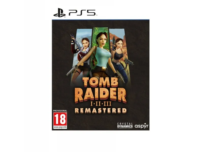 PS5, Tomb Raider (I-II-III) Remastered Starring Lara Croft