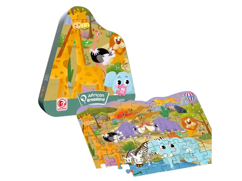 Puzzle Afrika 48 Delova