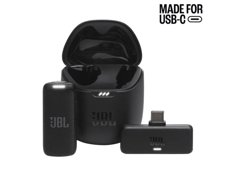 Quantum Stream Wireless USB-C Black Mikrofon (JBLSTRMWLUSBCBLK)