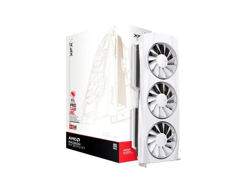 Quicksilver AMD Radeon RX 9070XT White Magnetic Air Edition 16GB GDDR6 256bit RX-97TMAQKW9