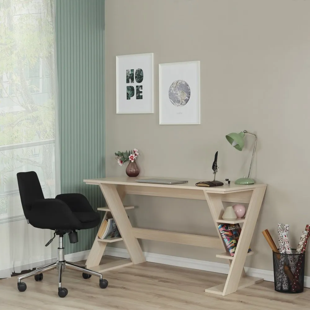 Radni sto Lungo Light Oak