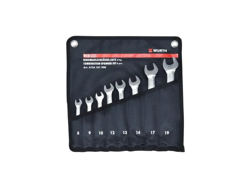 Red Stripe Set okasto-viljuškastih ključeva OK 8-19, 8 komada (5754101908)