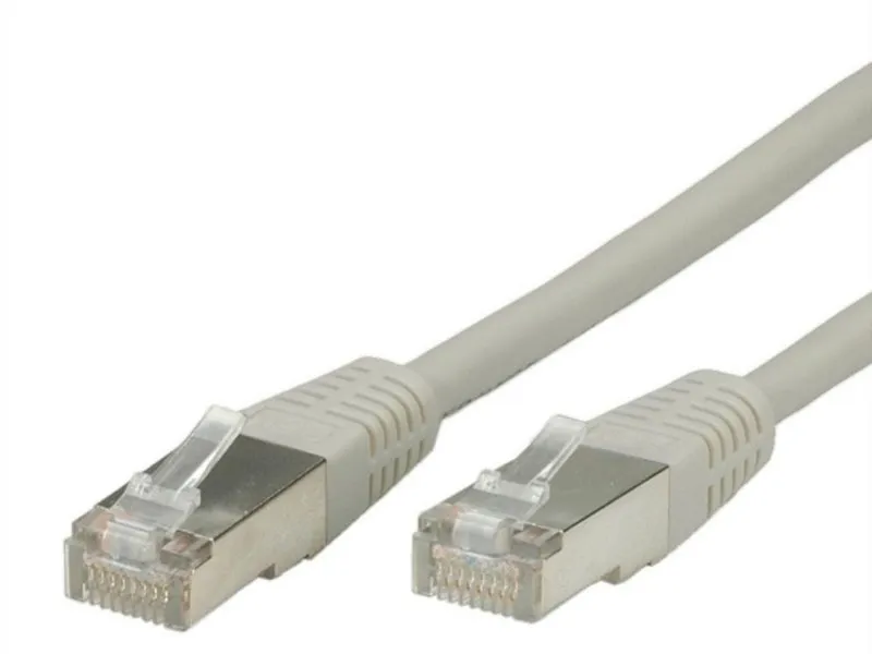 ROLINE S/FTP(PiMF) Cable Cat.7 with RJ45 Connector 500 MHz LSOH grey 1.0m