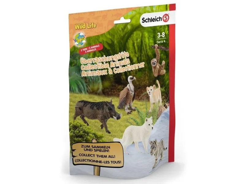 Schleich 3 divlje životinje iznenadjenja