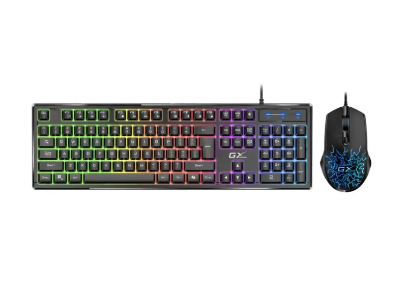 Scorpion KM-GX3 Gaming RGB USB US crna tastatura + miš