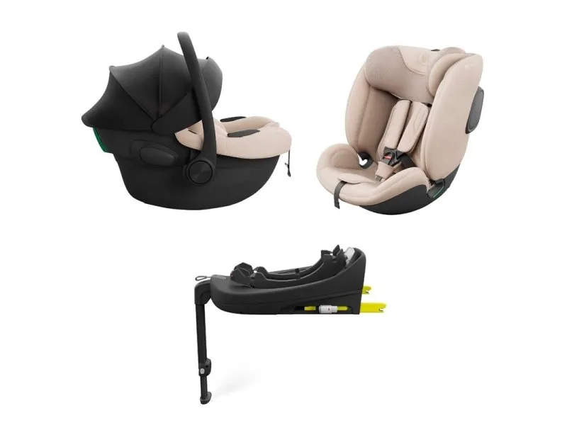 Set auta sedišta I-lite I-fix endura safe sa isofix bazom beige