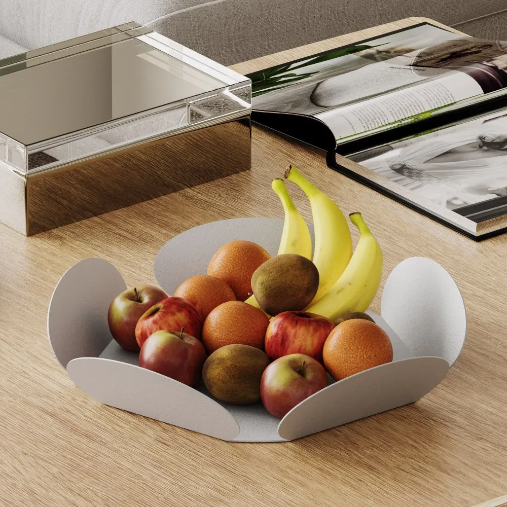 Set ukrasnih metalnih dodataka (3 komada) Rodos C Light Grey