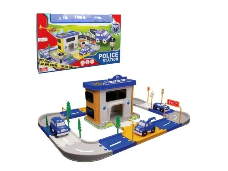 Set za igru Garaža - Policijska stanica
