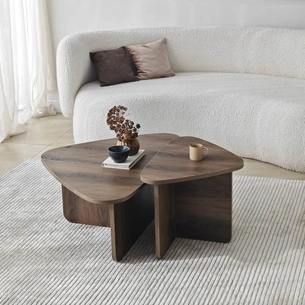Set za kafu Ballare Set Walnut (552NOS2573)