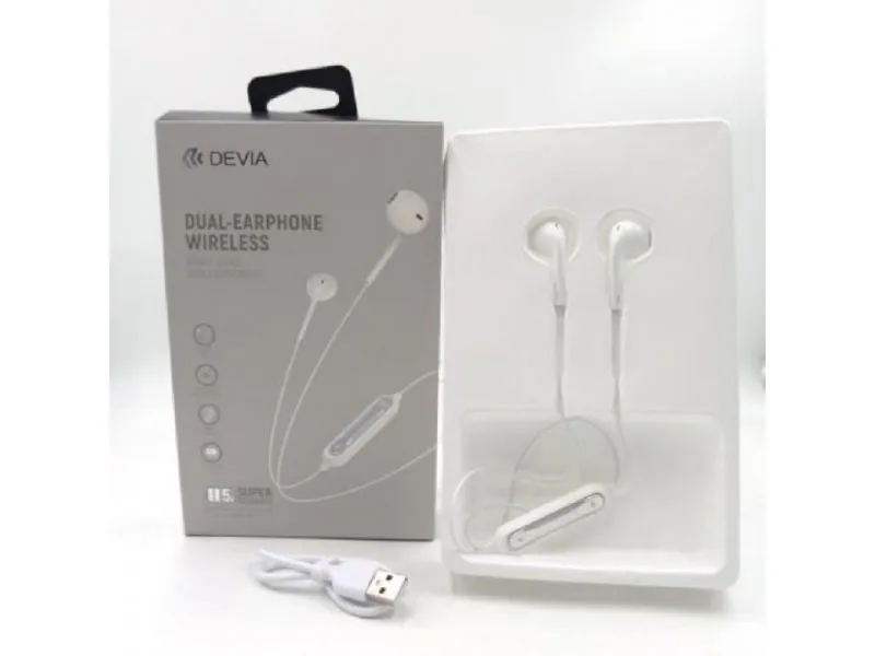 Slušalice smart series wireless Dual bela