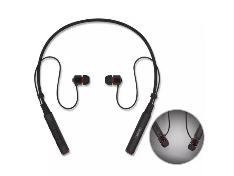 Slusalice Neckband Bluetooth RB-S6 crne