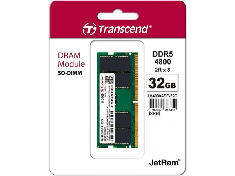 SODIMM DDR5 32GB 4800MHz JM4800ASE-32G