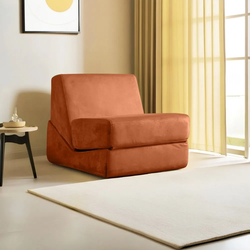 Sofa-krevet sa 1 sedicom Origami Convertable Orange