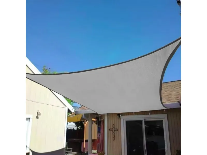 Solarno kvadratno jedro 3x3m Gray