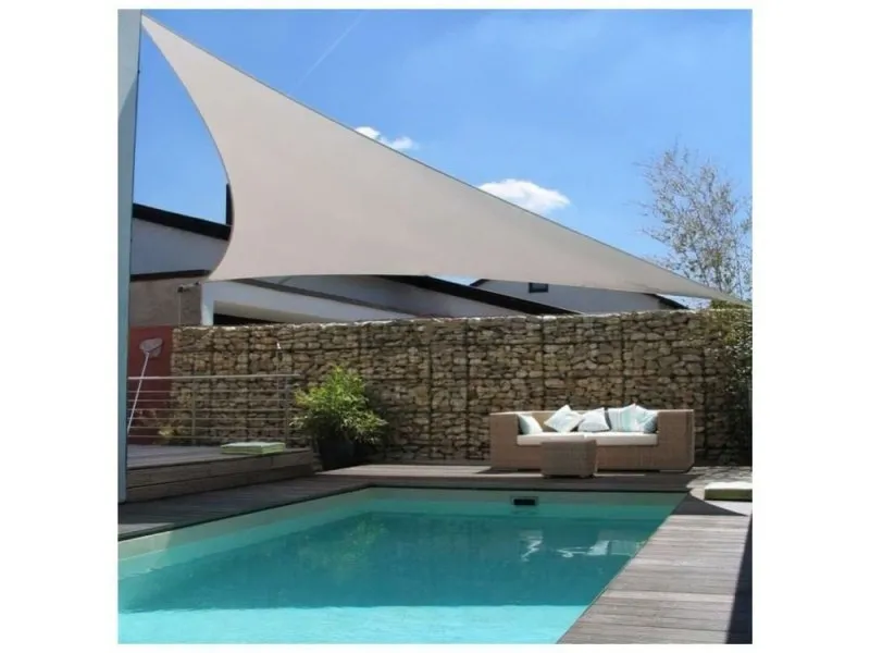 Solarno trouglasto jedro 4x4x4m Gray