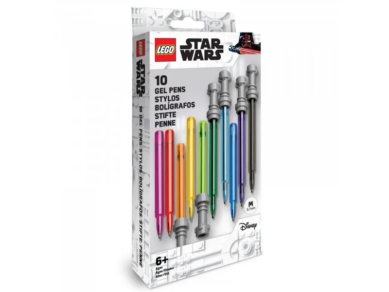 Star Wars gel olovke u obliku svetlosne sablje, 10 kom
