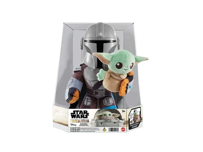 Star Wars Mandalorijan i Grogu plišane figure